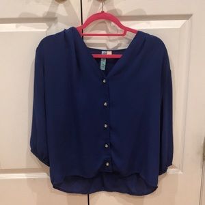Blue blouse